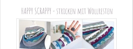 HAPPY SCRAPPY - Stricken mit Wollresten