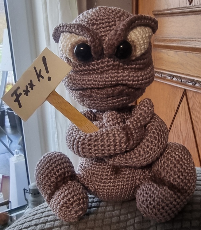 Crochet Pattern &quot;Stoney&quot; The Angry Stone