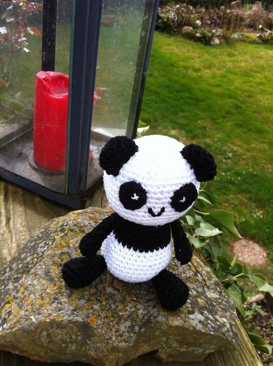 Kleiner Panda Amigurumi - kostenlose Häkelanleitung