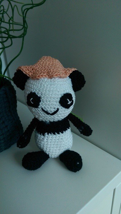 Kleiner Panda Amigurumi - kostenlose Häkelanleitung