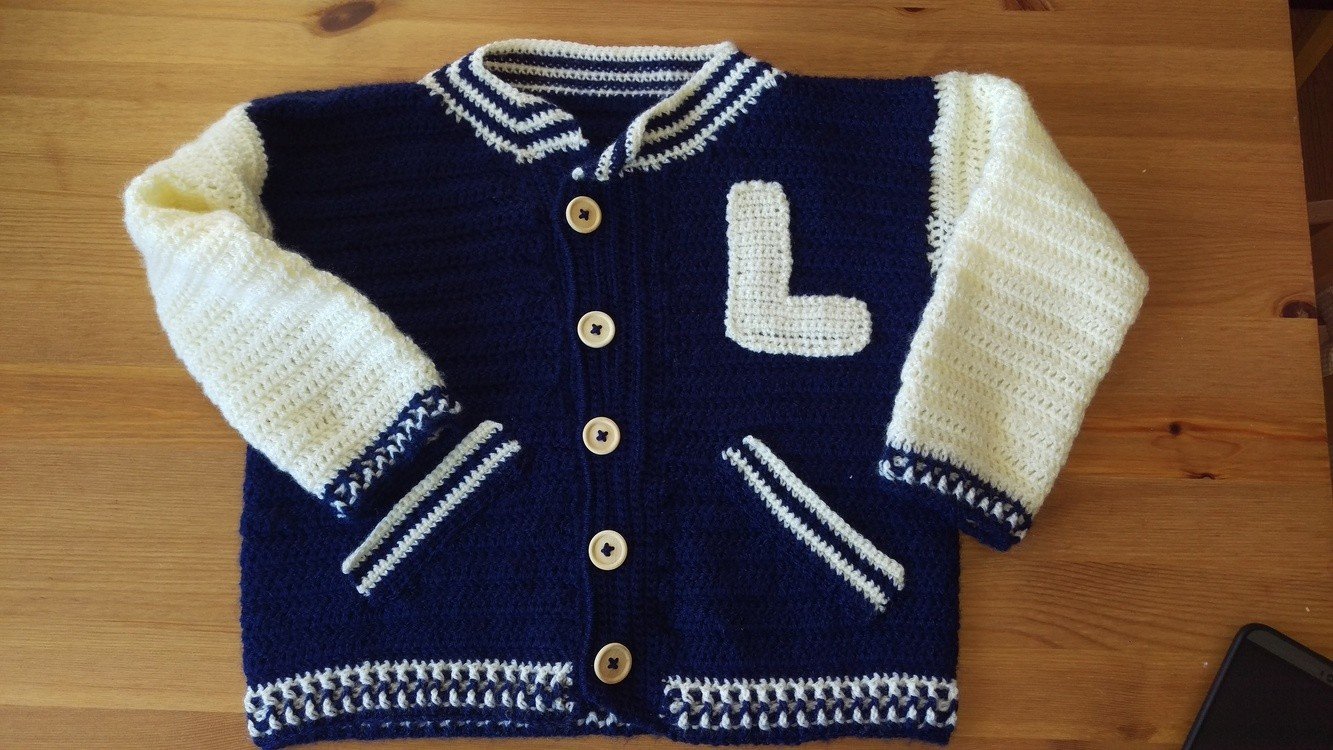 Baby- und Kinderjacke &quot;College&quot;, Gr.56-122