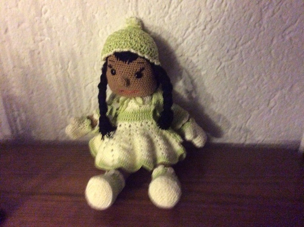 Doll Anna Amigurumi Crochet Pattern