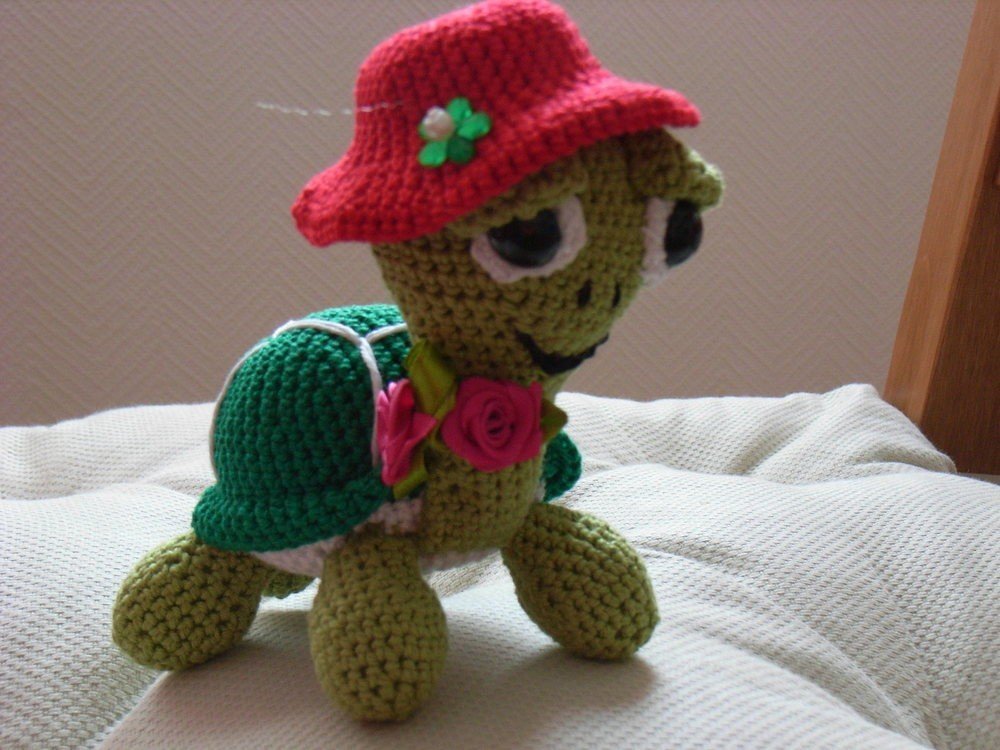 Amigurumi - E-Book - Häkelanleitung - Schildkröte Rosalie - Turtle