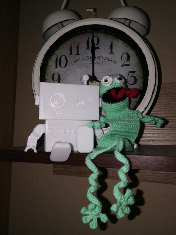 Amigurumi Frosch Lesezeichen Häkelanleitung