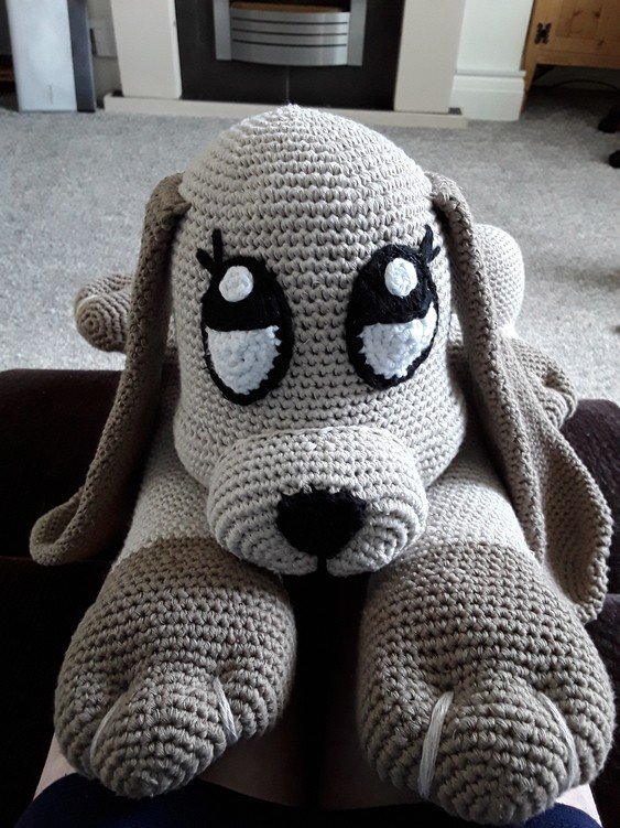 Crochet Pattern Shady the dog