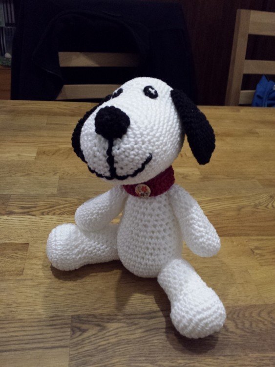 Kleiner Hund Amigurumi Häkelanleitung 20cm groß