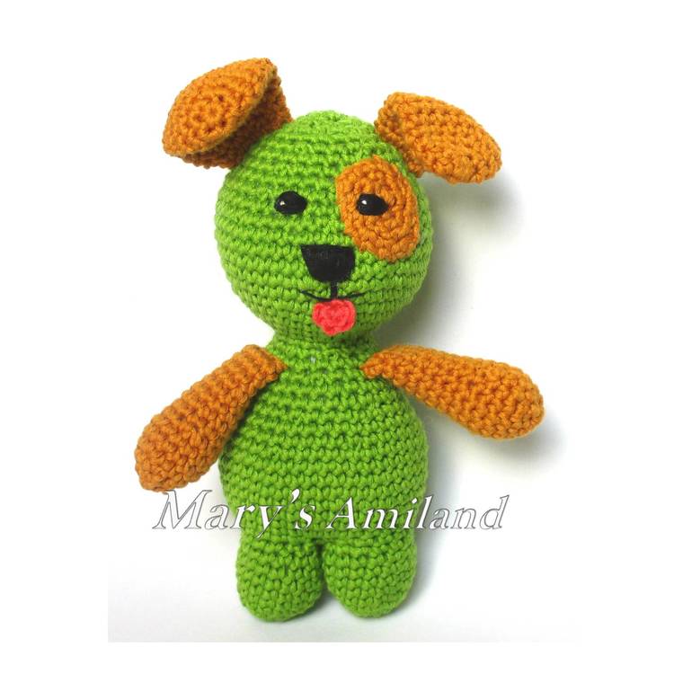 Freddy Puppy The Ami - Amigurumi Crochet Pattern