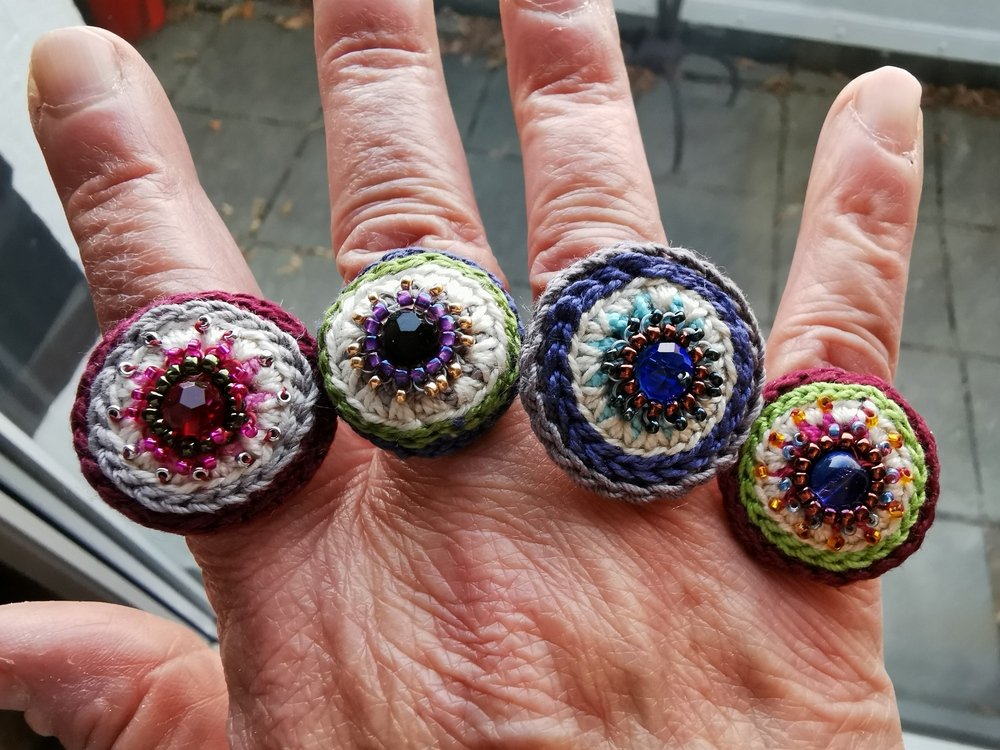 Anleitung Häkelring von crochet.jewels