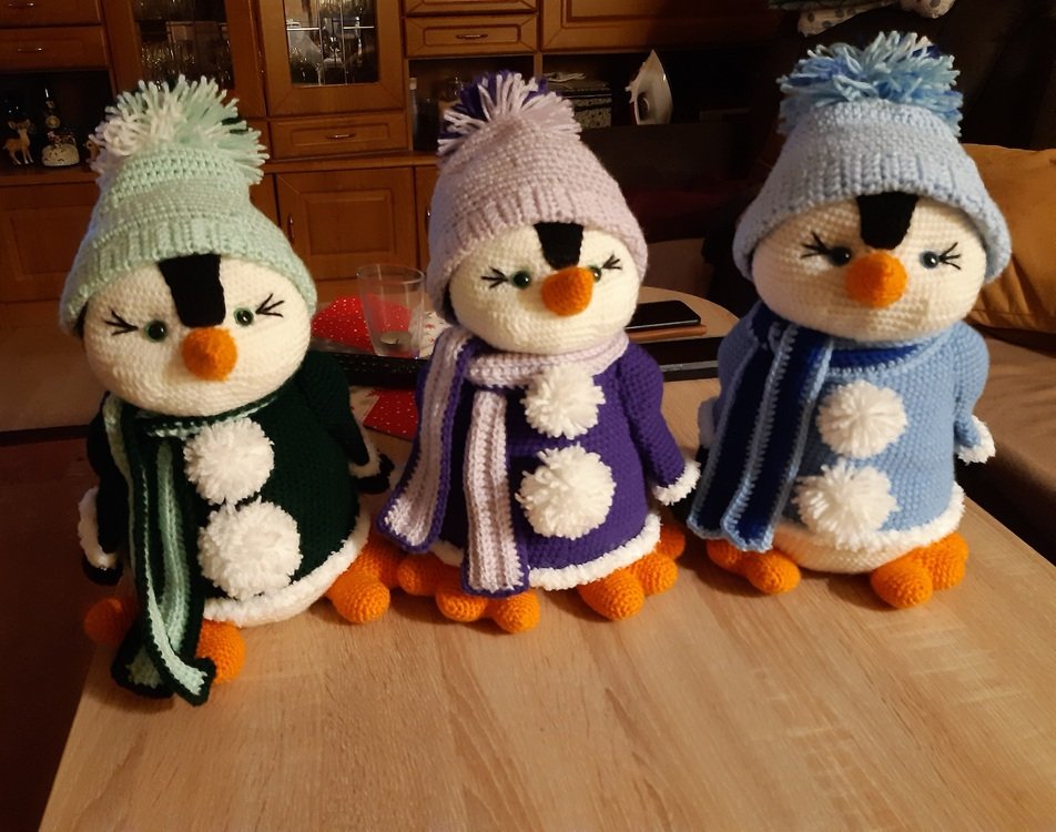 Winterlampe &quot;Pinguin Pino&quot;