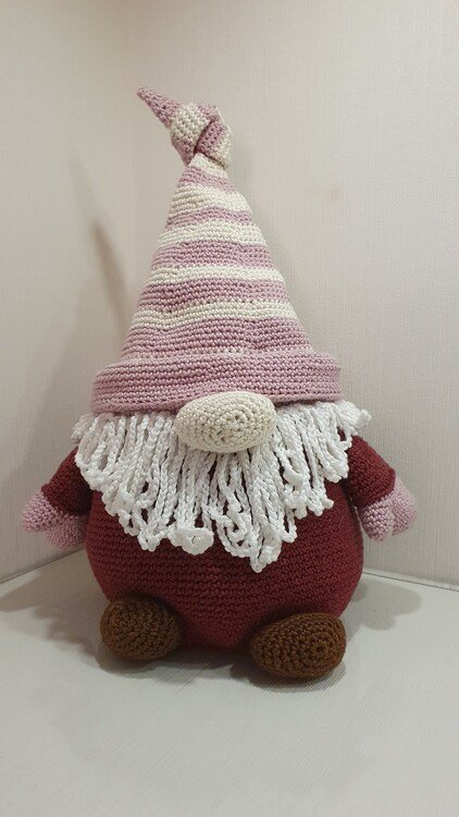 Gnome - Doorstop, Decoration - Crochet Pattern