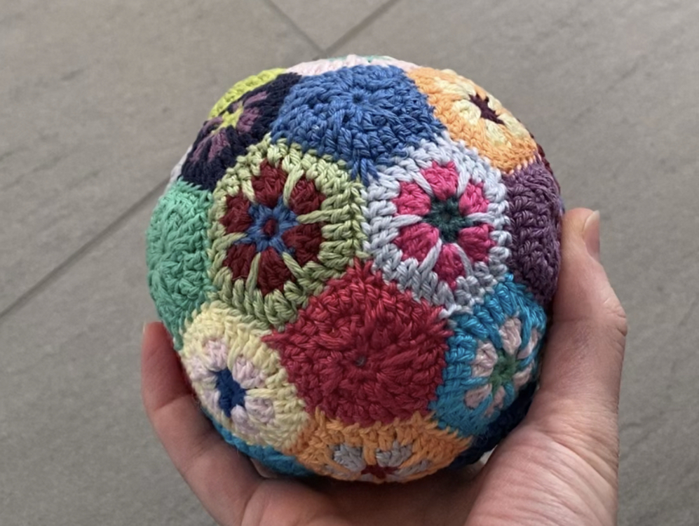 Granny Squares Ball in 4 Größen