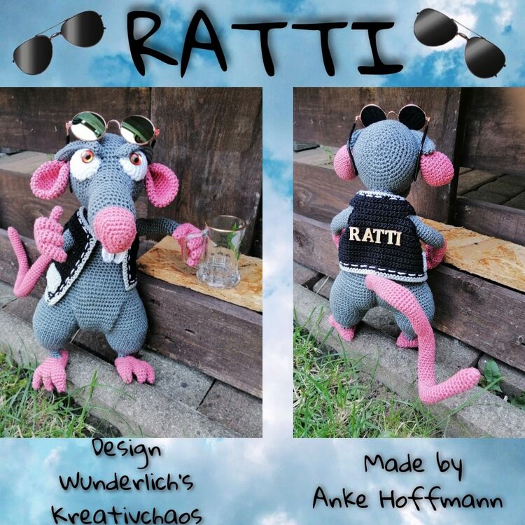 Häkelanleitung Ratti