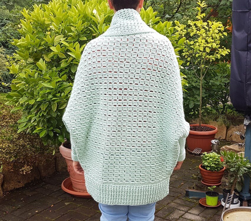 Crochet Pattern for Cardigan „Cosy“