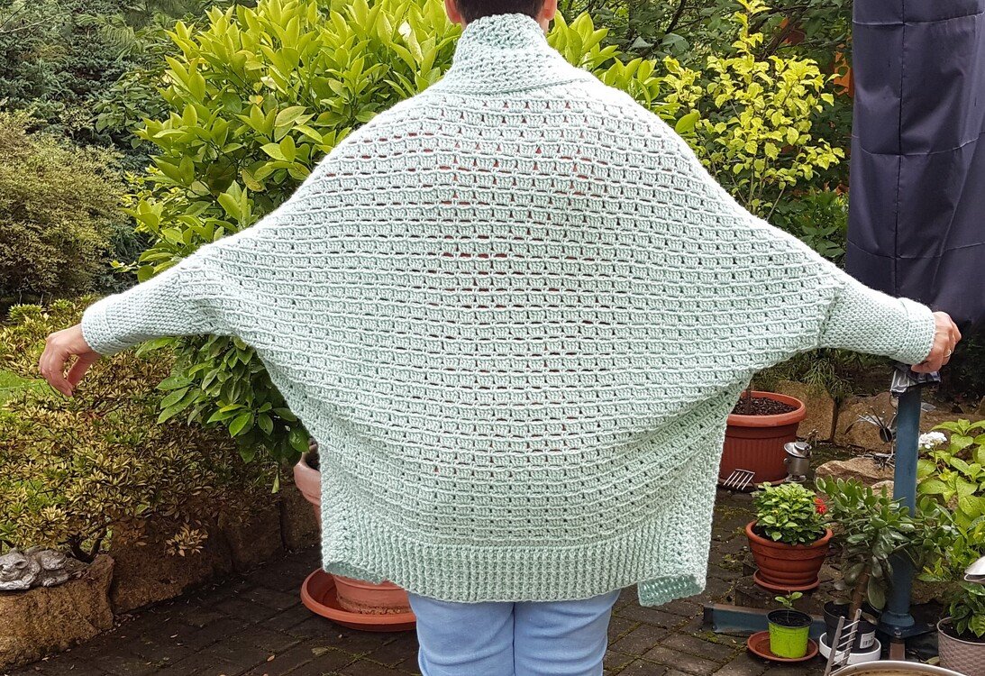 Crochet Pattern for Cardigan „Cosy“