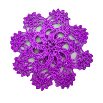 A crochet Round Doily or may be use as a  motif or coaster