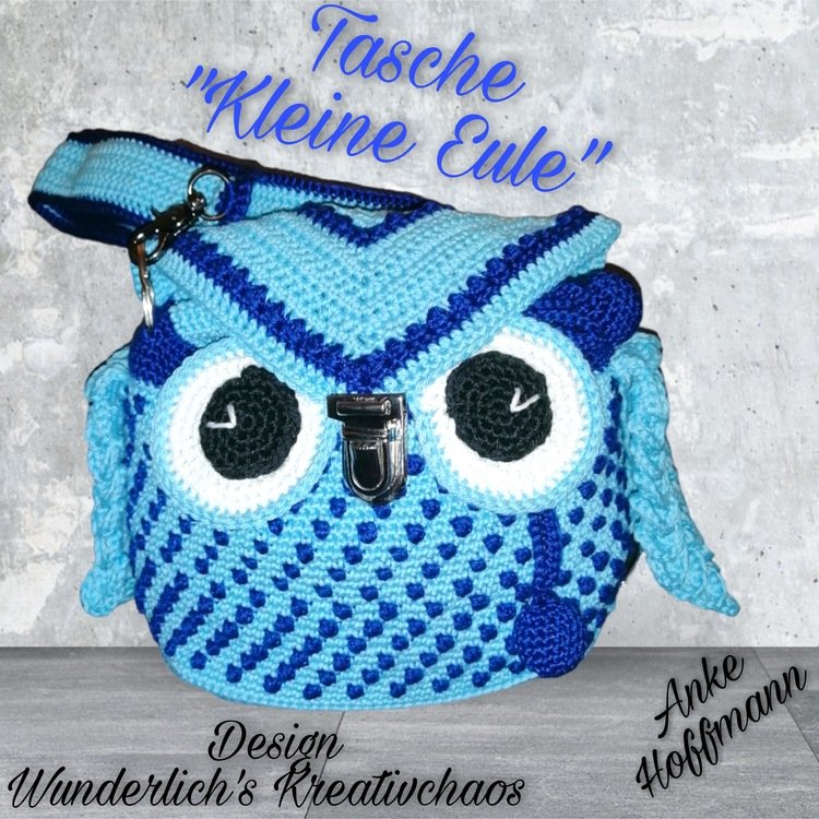 Häkelanleitung Tasche &quot;Kleine Eule&quot;