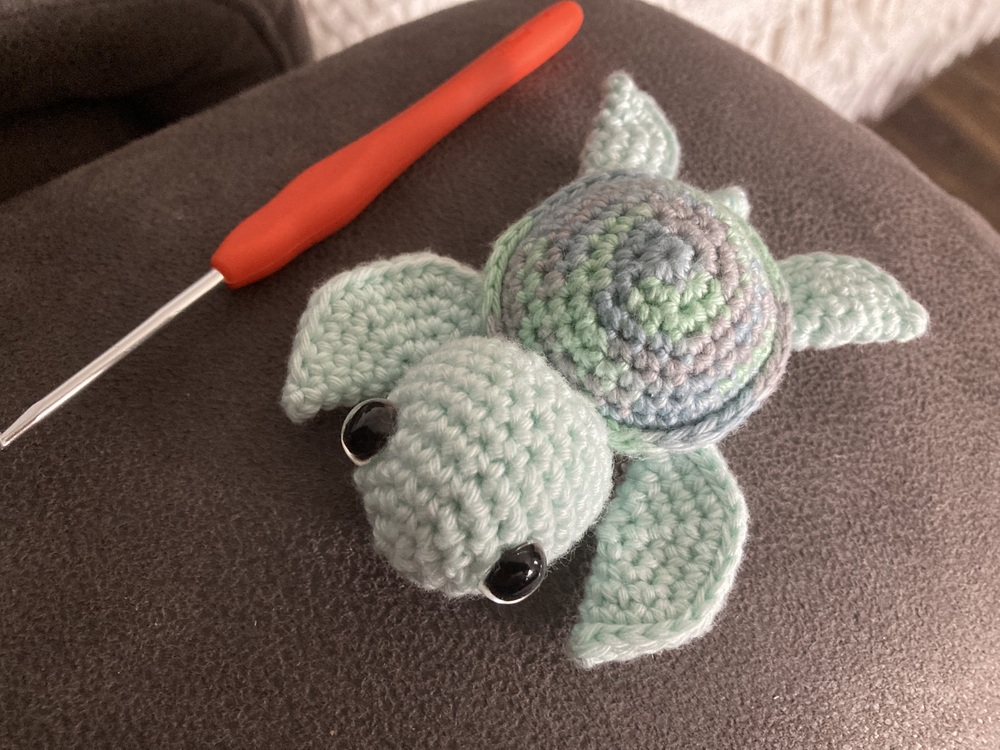 crochet pattern little turtle