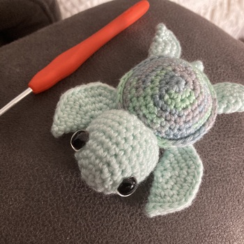 Loved making this cute little turtle great pattern!