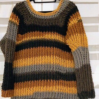 Kuscheliger Herbstpullover in Strickoptik