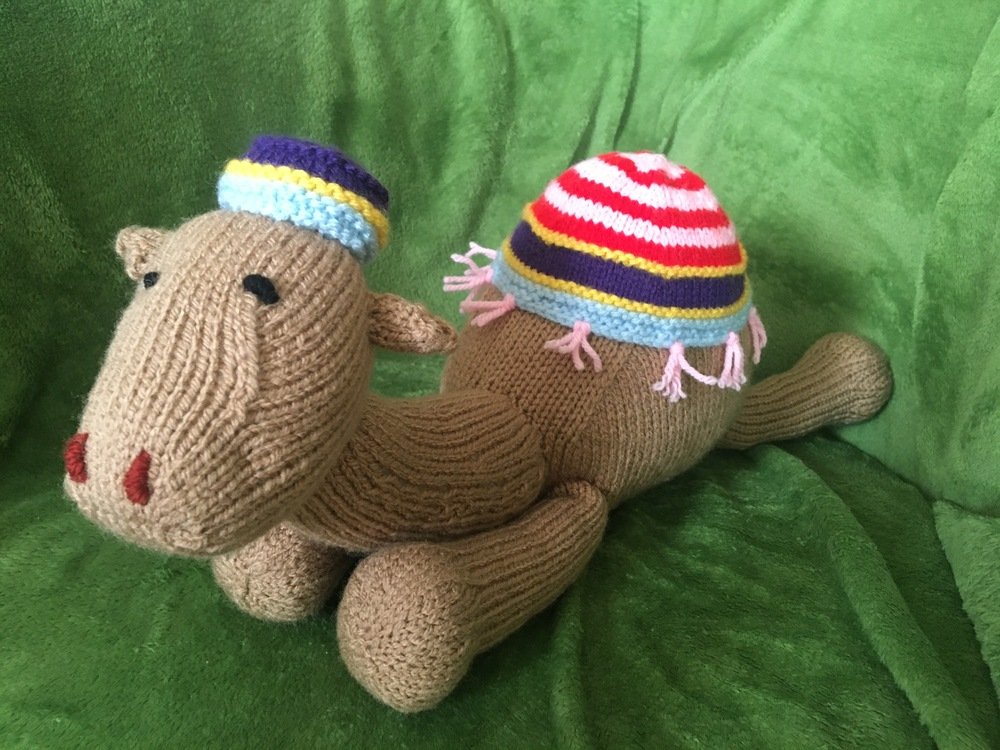 Kemal The Camel knitting pattern