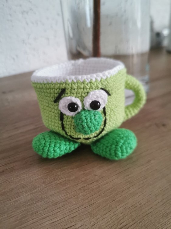 Crochet Pattern - cute cups