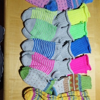 Socken stricken macht Spaß