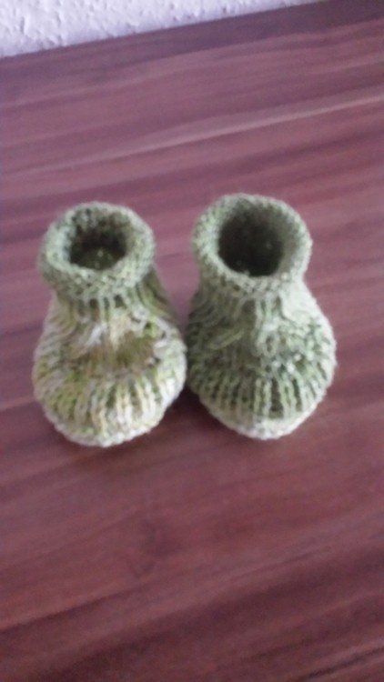 Anleitung, Ebook zum stricken für Baby- Wohlfühlschuhe