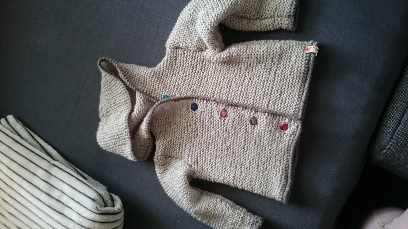 Strickanleitung Kinderjacke mit Kapuze &quot;Macau&quot; 758028