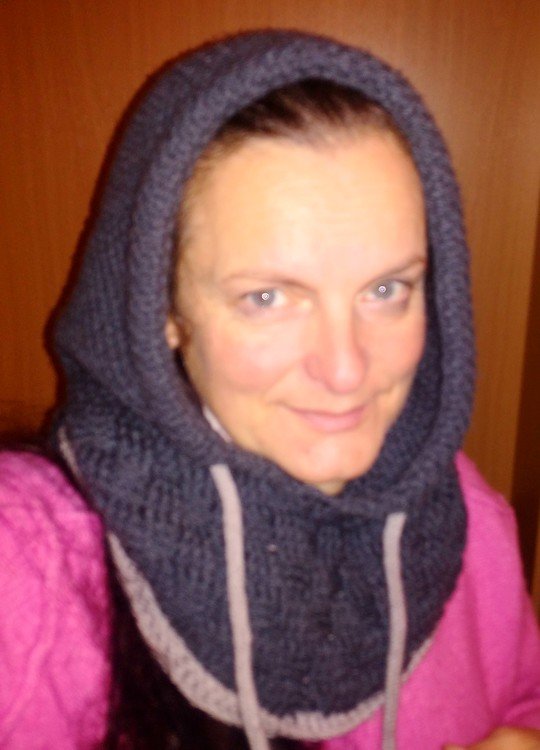 Crochet Pattern - Hooded Scarf SCOODY - No.184E