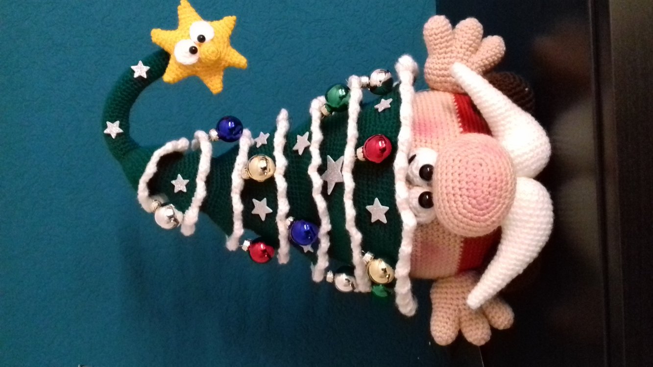 Häkelanleitung Weihnachtsknuffel, Amigurumi