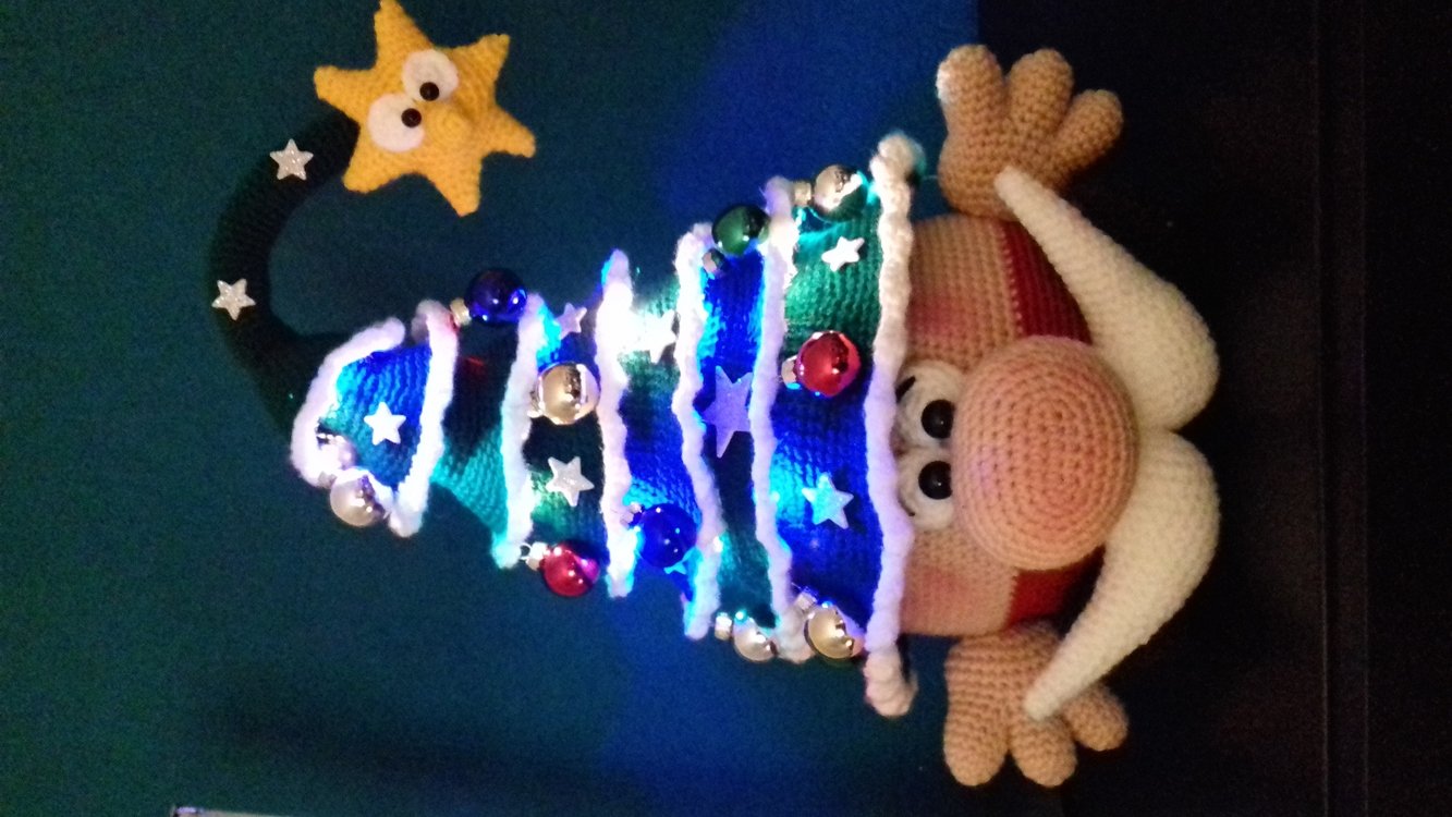 Häkelanleitung Weihnachtsknuffel, Amigurumi