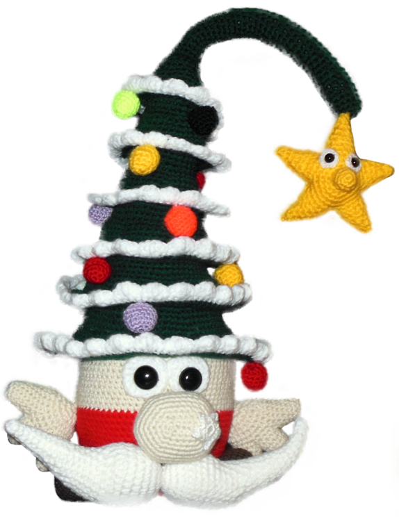 crochet pattern Christmas tree