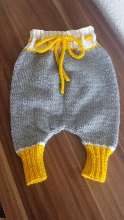 Strickanleitung -Baby Hose - Pumphose - No.75