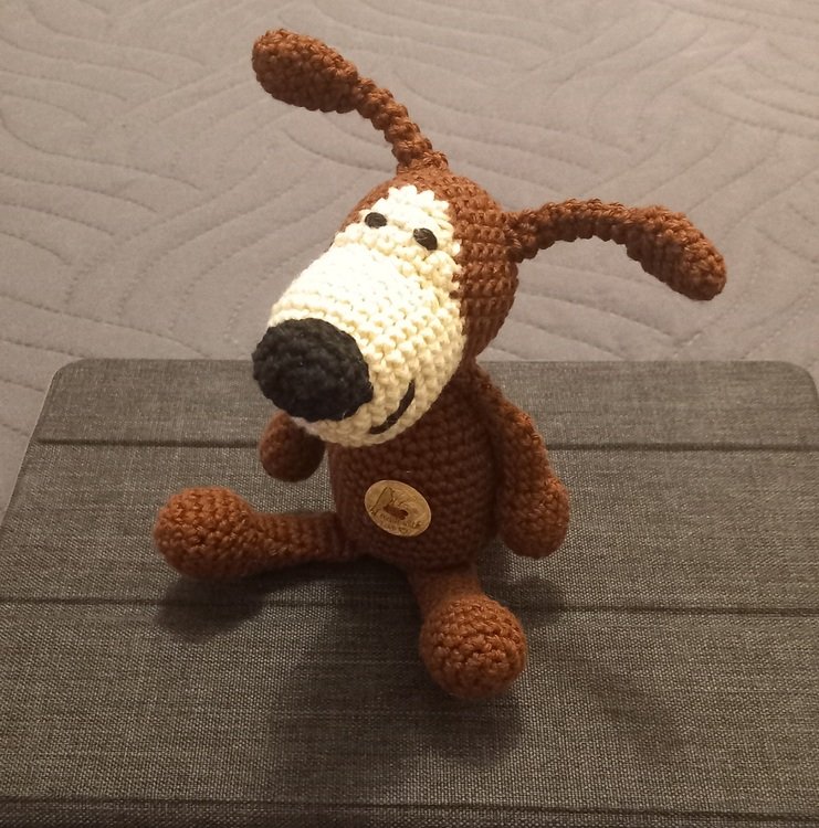 Häkelanleitung Hund Buffy - Amigurumi PDF Pertseva CP