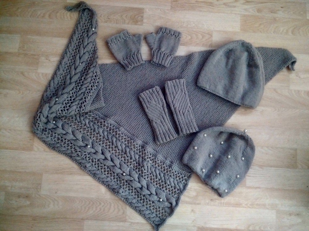 Strickanleitung Tuch &quot;Cozy Winter&quot;