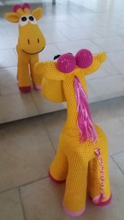 Häkelanleitung Giraffe Giselle
