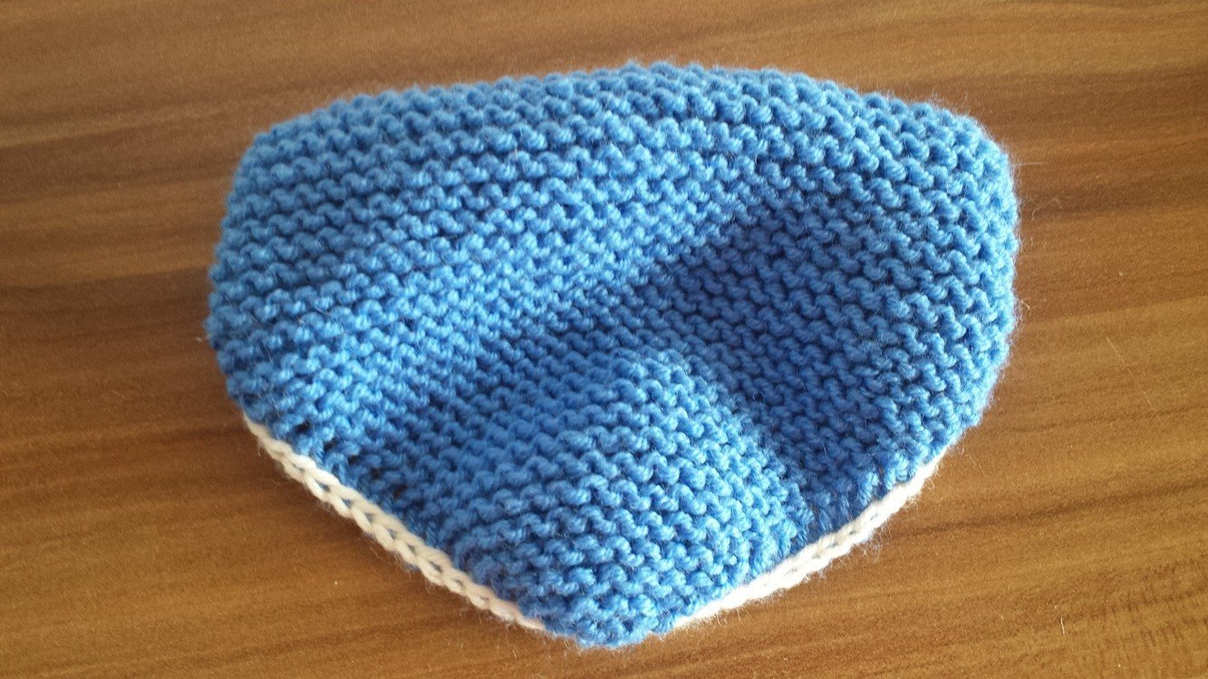 Strickanleitung -Baby Halstuch - Dreieckstuch- No.82a