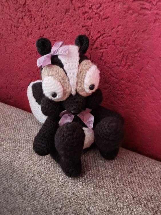 Crochet pattern Skunk