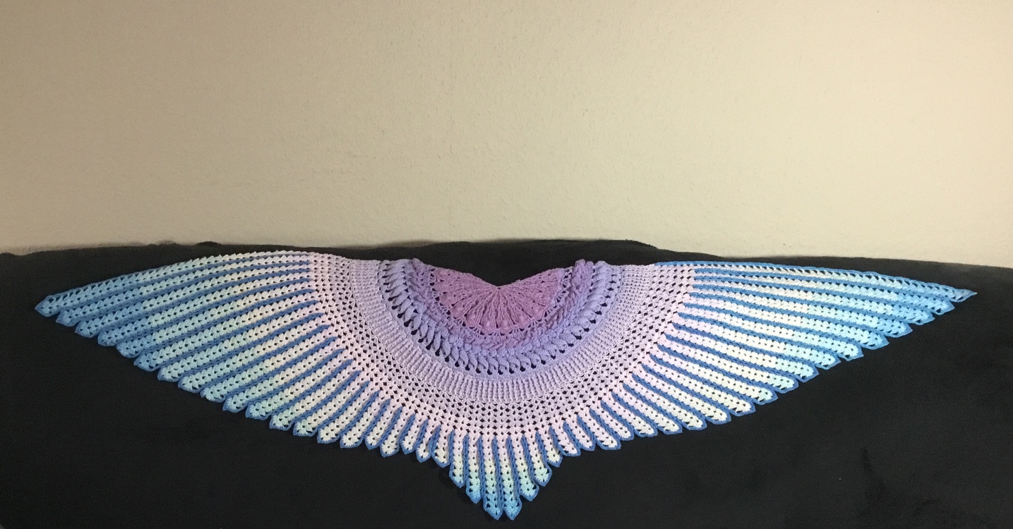 The “Midnight Angel” Shawl