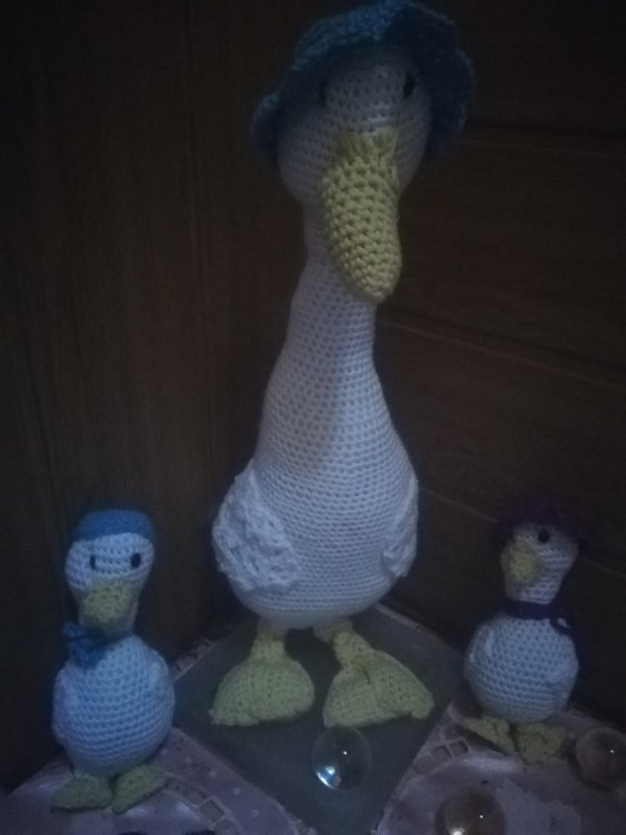 Amigurumi Entenfamilie Häkelanleitung