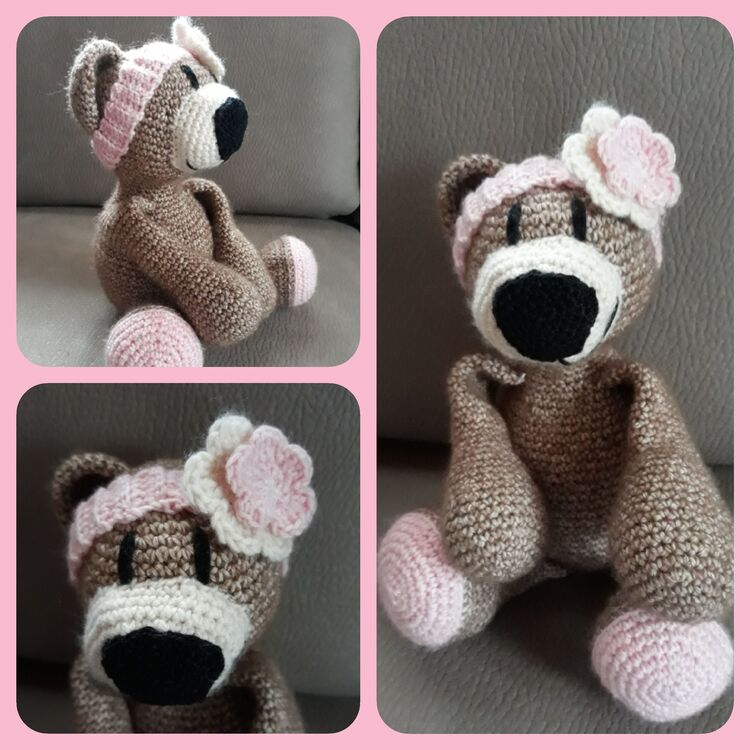 Teddy Björn - crochet pattern