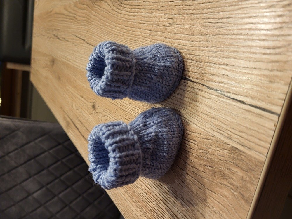 Strickanleitung für Puppenschuhe / Booties - 2 Ausführungen