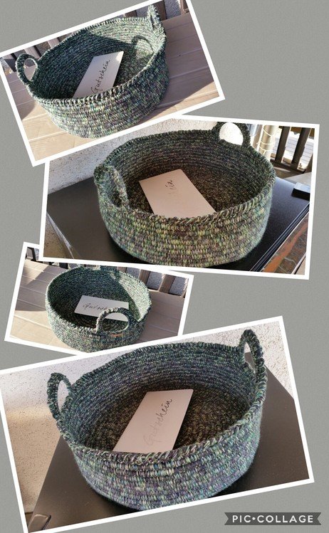 Crochet Pattern: Basket &#039;Rustico&#039;