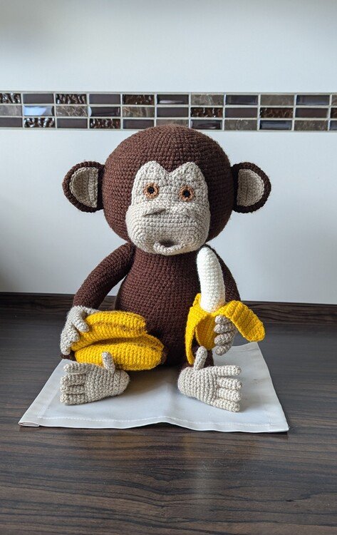 Wild Life XXL - Monkey Charly - Crochet pattern