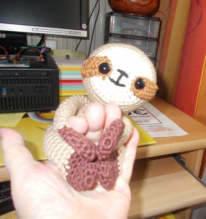 Sloth Baby Crochet pattern