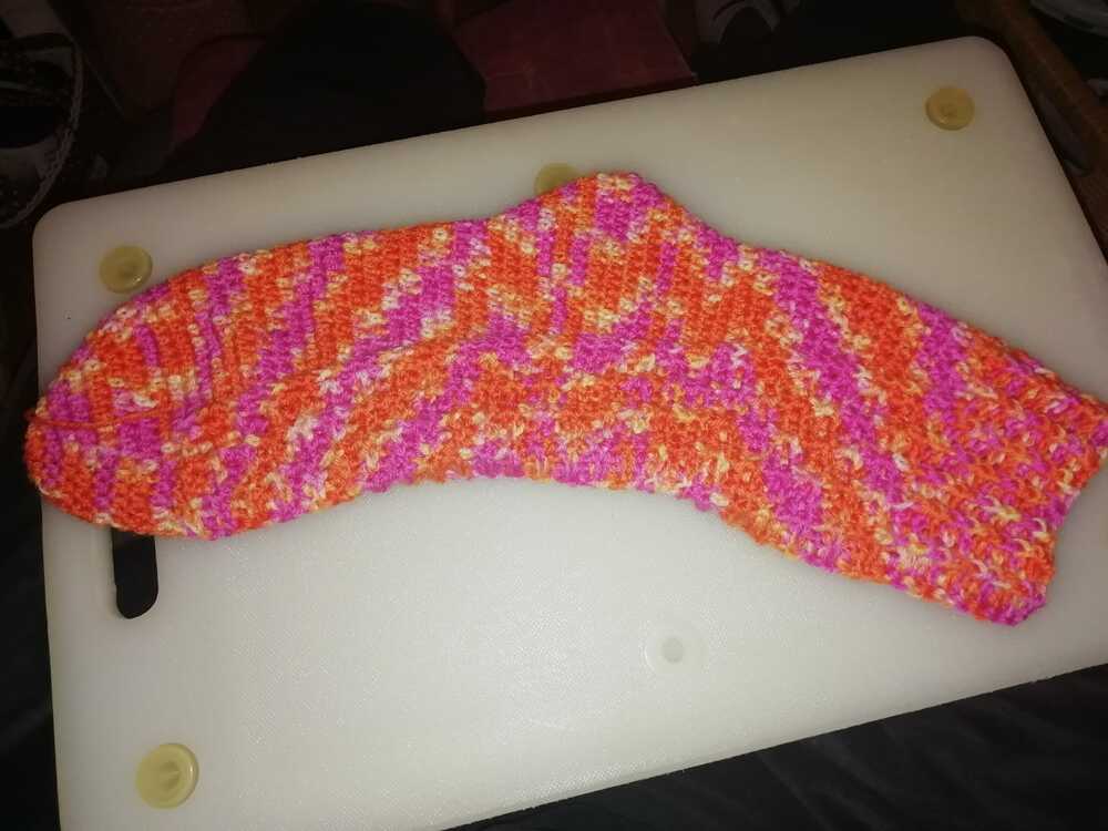 EasySoks13 Häkelanleitung für Kuschelsocken mit Waffelmuster