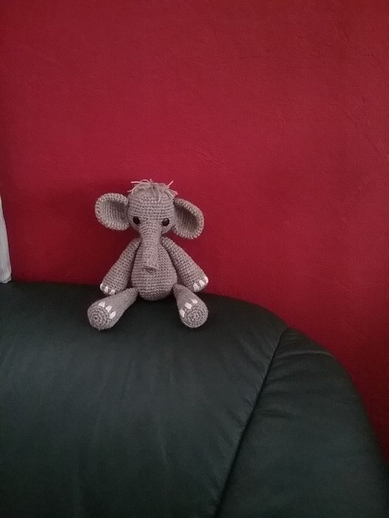 Elefant Bert Häkelanleitung