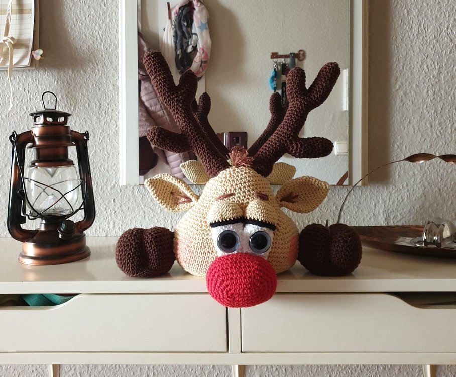 crochet pattern Reindeer