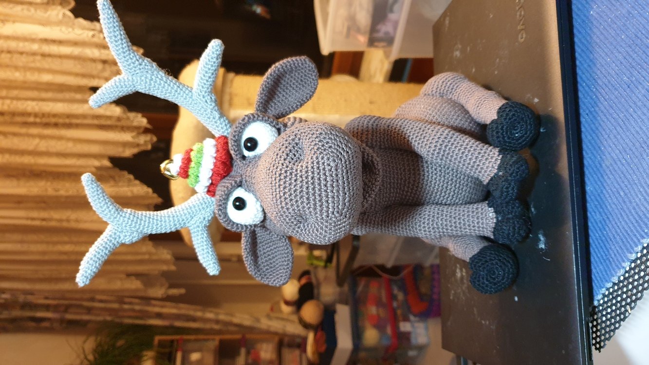 Crochet Pattern &quot;Sören&quot; The Reindeer