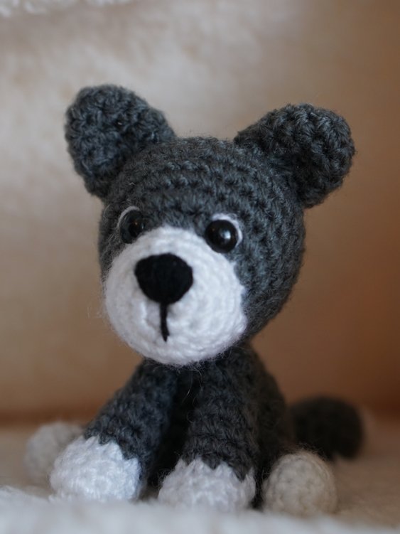 Wolf - Amigurumi Häkelanleitung